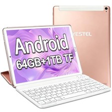 YESTEL 10.1 Inch Tablet Android 13 Tablets, 10GB inch, Rose Gold picture
