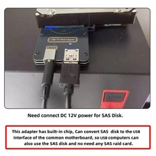 USB 3.0 to SAS Adapter for SFF-8482 SAS Hard Disks to USB 3.0 Converter Adaptepr picture