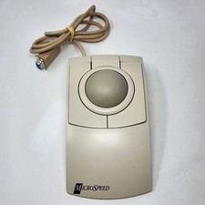 Vintage Microspeed PD-270 PC-Trac (RARE) Trackball Mouse - Untested  picture