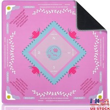 Tabletop Gaming Anti-Slip Mahjong Mat W/ Noise-Dampening Foam Beginner Friendly picture