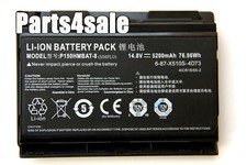 Genuine 6-87-X510S-4D73 Battery for CLEVO P150HM P150SM P151SM1 XMG P151HM1 P502 picture