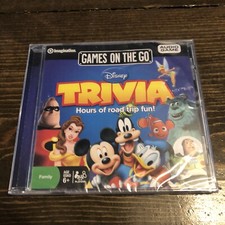 Disney Trivia Game - Games On The Go - Hours Of Road Trip Fun Audio Game Sealed picture