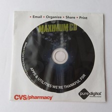 Maximum CD Apps Utilities Software Disc Pure Digital Technologies picture