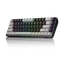 DIERYA DK68 60% Wireless Mechanical Gaming Keyboard, 3 Modes Bluetooth/2.4GHz... picture