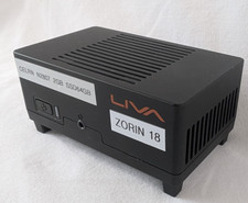 ECS LIVA Celeron N2807@2.17GHz 2 GB mem 64 GB ssd Mini PC with Zorin 18 desktop picture