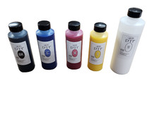 Ultra Pro True Color DTF  Ink Pack  1-500-ML White  and  4-250-ML Of Each Color picture