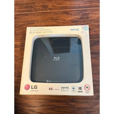 NEW NIB LG Slim Portable WP40 External Blu-ray Disc Writer (DL-3) picture