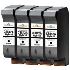 Hybrid Black Fits HP C8842A Hybrid Black Ink Cartridge Lot picture