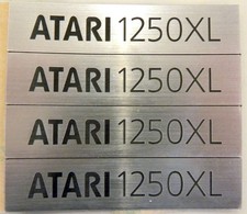 ATARI 1250XL Case Badge 400/800/1200XL/1400XL/1088XL/1450XLD/130XE/65XE/XEGS picture