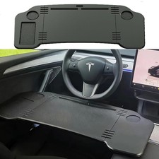 Foldable Car Desk for Tesla Model Y Model 3 Car Food Tray | Car Desk for Lapt... picture