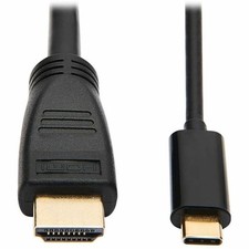 Tripp Lite U444-006-H4K6BM USB-C to HDMI Adapter M/M Black 6 ft. U444006H4K6BM picture