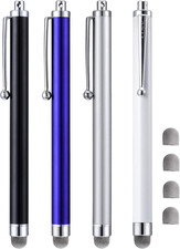 Stylus, 4 Pcs 5.0 Inch Mesh Fiber Tip Stylus Pens for Touch Screen, Compatible picture