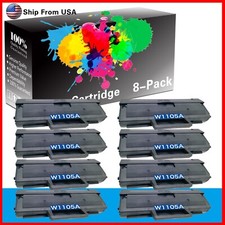 8PK W1105A Toner Cartridge 105A 1105A for MFP 135a 107a Printer picture