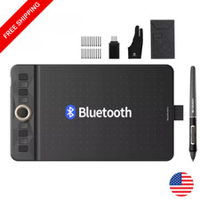 Wireless Graphics Tablet 8x5 Bluetooth 5.0 16K Pressure Android Drawing Pad picture