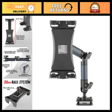 Heavy Duty Vehicle Tablet Mount - Adjustable Arm, Articulating Joint, 20mm AMPS picture