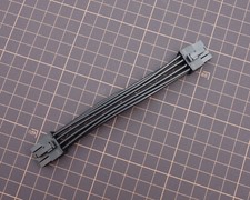 Custom Unsleeved CPU GPU SATA Cable For Corsair SF450 SF600 SF750 S1 Ncase M1 picture