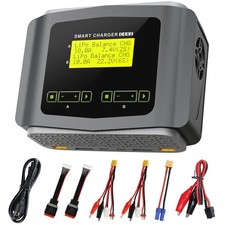 LiPo Battery Charger Dual 10A Fast Balance Charger Discharger for RC Car picture