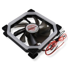 12V Ultra Quiet Amplifier Cooling Fan w/ RGB LED Lights Installation Solution picture