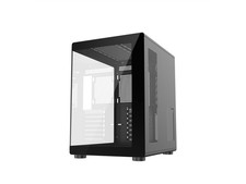 DIY-V8-ATX Black USB3.0/ Type C Tempered Glass ATX Gaming Computer Case w/ DIYPC picture