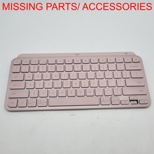 Logitech MX Keys Mini Wireless Illuminated Keyboard, Compact - Rose *READ* picture