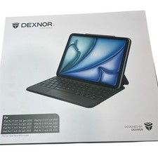Dexnor Keyboard Case for iPad Air 11'' M3 M2/iPad Air/iPad Pro 11'' Black - NEW picture