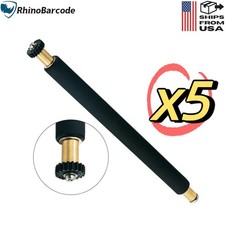 5x Platen Roller with the Gear Replacement for Zebra ZQ520 Thermal Label Printer picture