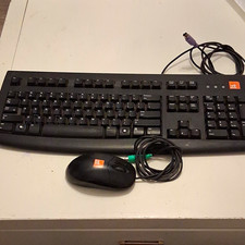 Logitech Deluxe 250 Wired PS/2 Keyboard & Optical Mouse Bundle Black QWERTY picture