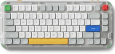 Kick75 Wireless Low Profile Mechanical Keyboard with Volume Knob,75% Hot Swappab picture