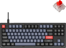 V3 Wired Mechanical Keyboard TKL Custom Programmable Macro PBT Keycaps Red picture