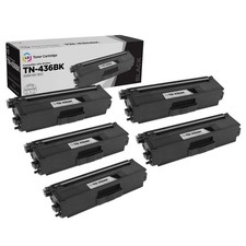LD 5PK Compatible Black Toner for Brother TN436 TN436BK HL-L8360CDW MFC-L8900CDW picture