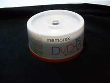 Memorex DVD-R 16X/4.7Go/120 Minute 30PAQ New Sealed picture