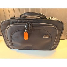 Samsonite Black Ballistic Nylon Laptop Briefcase Messenger Bag Business Travel picture