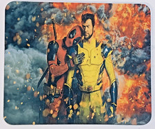 Deadpool And WOLVERINE mouse pad 9.5