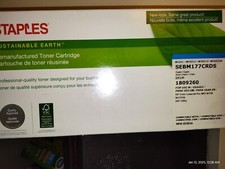 Staples Toner Cartridge CYAN SEB1415CR HP CE321A HP LASERJET Pro picture