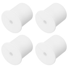 4Pcs Wall Grommets for Cables 1-3/8 Inch Cable Wall with 6.5mm Hole, White picture
