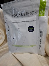 2 brand new Rocket Book Core Executive Black Lined Notebook  FriXion Pen TSR picture