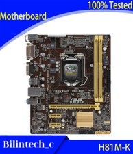 FOR ASUS H81M-K Motherboard Support 4 Generation i5-4590 DDR3 16G H81 LGA1150 picture