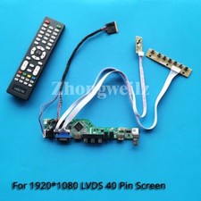 For B156HTN02.1/2.0 1920x1080 USB AV VGA HDMI LVDS 40-Pin Controller Board Kit picture