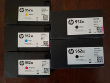 5 pk HP  952xl  Black twinpk  y.c.m  Ink Cartridges NEW fast Ship 2026 picture
