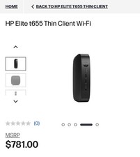 HP Elite t655 Mini PC Thin Client AMD Ryzen BRAND NEW OPEN BOX picture