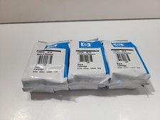 Lot of 3 Genuine HP 56 Black Ink Cartridges C6656A Sealed OEM - Made in Malaysia picture