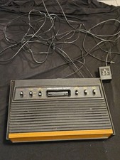 Atari 2600 Video Computer System CX-2600 6-Switch Woodgrain Console VCSOriginal  picture