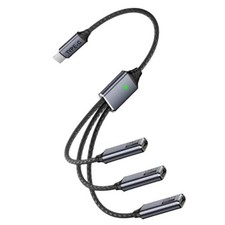USB C Splitter 1 in 3 Out, Multi USB C Splitter USB C Splitter without adapter picture