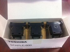 Genuine NEW Toshiba Staples *600* (three cartridges per box) -Same Day Shipping picture