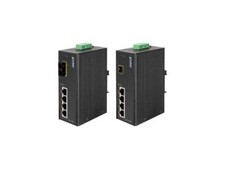 PLANET ISW-514PTF IP30 Industrial Ethernet Switch 4-Port 10/100 Mbps with PoE + picture