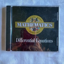 Mathematics Differential Equations Learning Tools Pro One Software PC-ROM New picture
