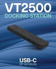 VisionTek VT2500 USB-C Docking Station Triple Display 85W Power Delivery 901381 picture