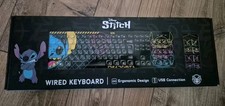 Disney Stitch Wired Keyboard Brand New By Culturefly Adorable Stitch picture