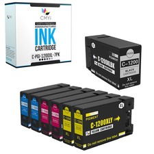 CMYi 7PK Compatible PGI-1200XL Ink Cartridges fits Canon MAXIFY MB2020 MB2720 picture