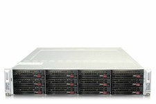 Supermicro SuperServer 6028TR-DTR 2-Node Server X10DRT-H 4x E5-2695v3 128GB Ram picture